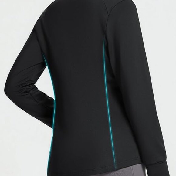 BALEAF Women's Lightweight Jacket Running Insulated Water-Resistant Fall Jacket - Picture 3 of 16